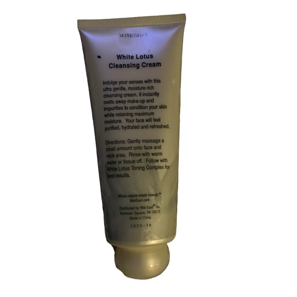 WEI EAST White Lotus Cleansing Cream 4.50oz NEW & Sealed. - Picture 2 of 2